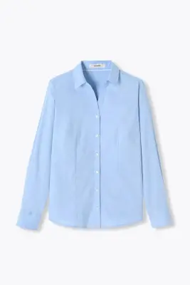 Chemise en popeline Femme