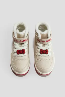 Baskets chaudement doublées - Beige/Hello Kitty