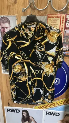 Chemise à motifs