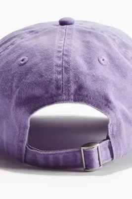 Casquette en twill de coton - Violet clair/Malibu