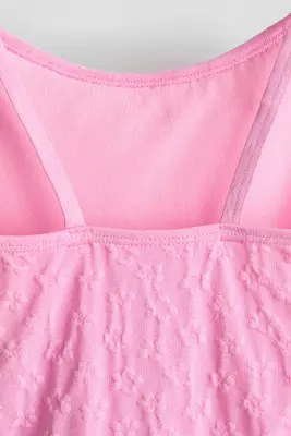 Maillot de bain texturé - Rose