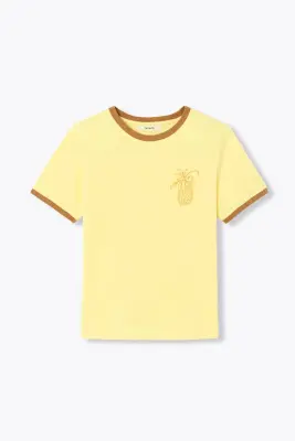 T-shirt motif ananas Femme
