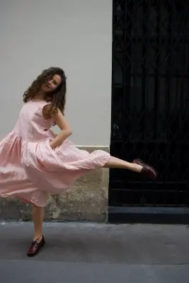 Ricorrrobe – T Dress – Pink