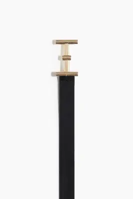 Ceinture fine - Noir