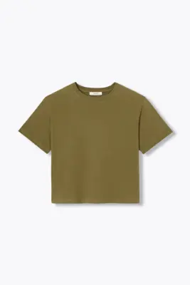 T-shirt basique col rond Femme
