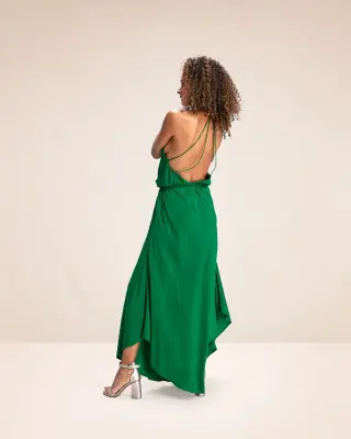 Robe longue Cruz Joly Green