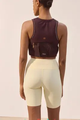 Short cycliste High Waist ShapeMove™ - Jaune/Solar Club