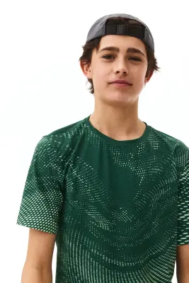 Ensemble de sport 2 pièces DryMove™ - Vert/motif