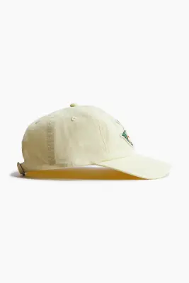 Casquette en twill de coton - Jaune clair/Limonata