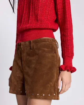 Short Germain noisette
