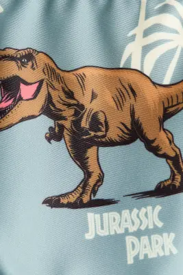 Boxer de bain imprimé - Turquoise/Jurassic World