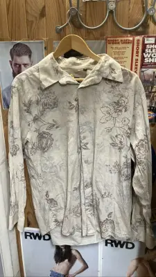 Chemise à motifs floraux Armand Thiery