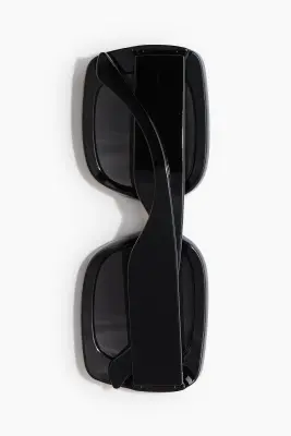 Lunettes de soleil carrées - Noir