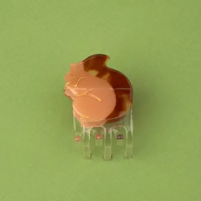 Mini pince à cheveux Écureuil Coucou Suzette