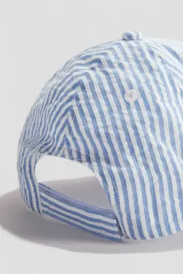Casquette avec motif - Bleu/crabe