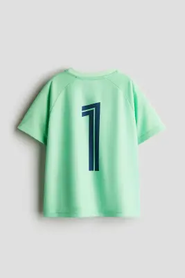 Maillot de football imprimé - Vert vif/Goalie
