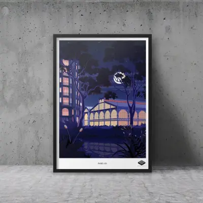 Affiche A3 - Paris III - Carreau du Temple