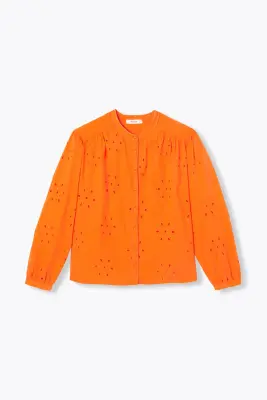 Chemise en broderie anglaise