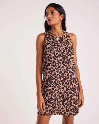 Robe Dana léopard