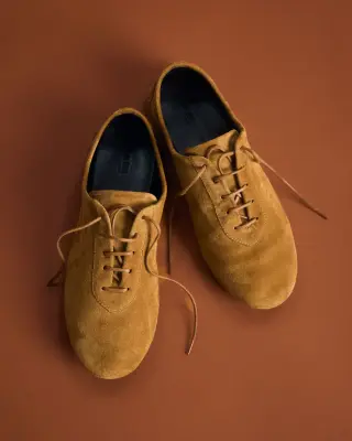 Derbies Achille languette cœur noisette