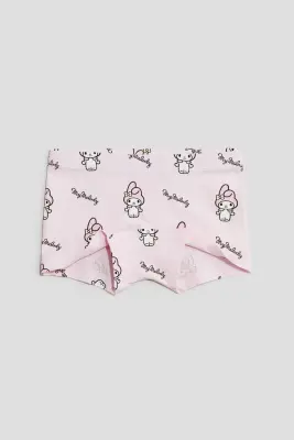 Lot de 5 boxers en coton - Gris foncé/My Melody
