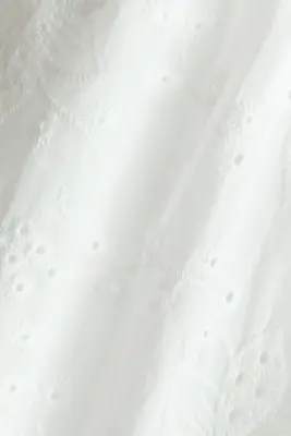 Barboteuse en coton - Blanc