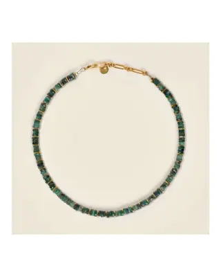 Nouveau ! UCCIANI Collier Lau Émeraude