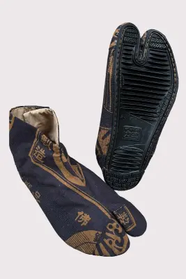 Bottines japonaises COBA - Imprimé Maekake