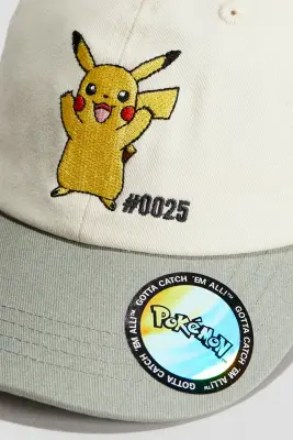 Casquette en coton avec motifs - Beige/Pokémon