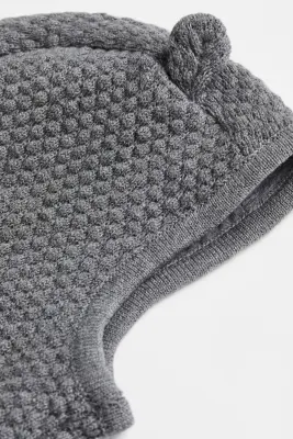 Cagoule en coton - Gris foncé