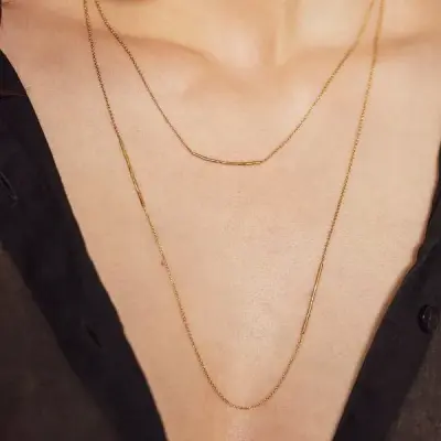 Collier double promesse