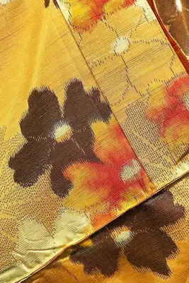 Sac Kimono en soie Kaki