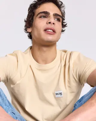 Tee shirt Martel jaune pâle