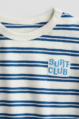 T-shirt imprimé - Bleu/Surf Club