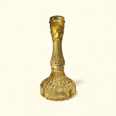 Bougeoir Baroque Jaune