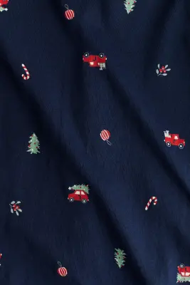 Pyjama à motif - Bleu marine/Noël