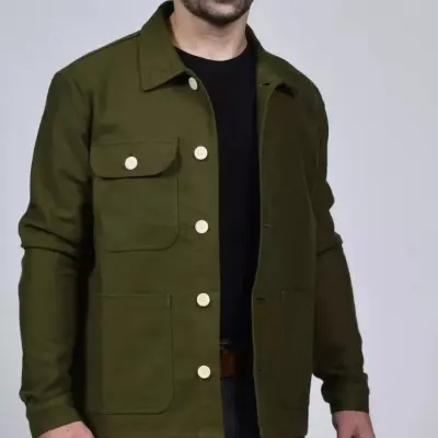 Veste Edouard vert olive