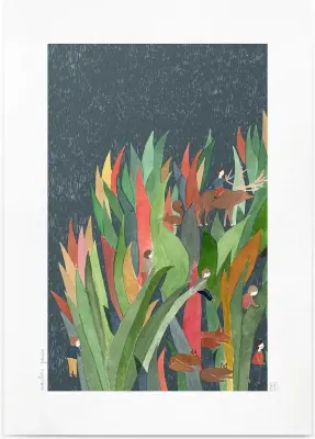 Affiche A4 Les Herbes