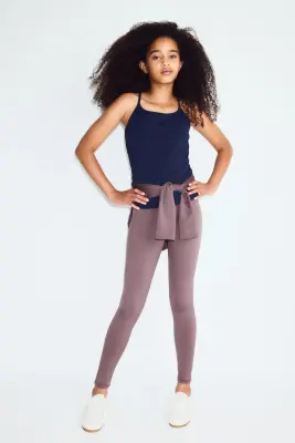 Legging de sport DryMove™ - Mauve taupe