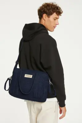 Sac à langer Mini Darcy denim brut Rive Droite