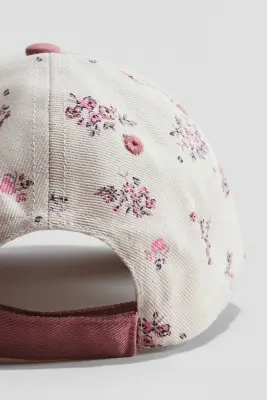 Casquette en twill de coton - Rose/New York