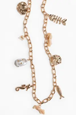 Chaîne de taille avec charms - Doré