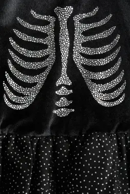 Robe de danseuse - Noir/squelette