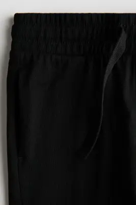 Pantalon jogger en jersey - Noir