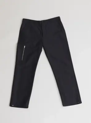 Trekking Pants in Black Light Technical Fabric