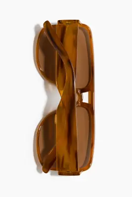 Lunettes de soleil polarisées - Marron/motif écaille de tortue