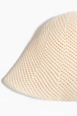 Bob façon crochet - Beige clair