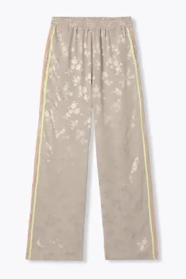 Pantalon large à bandes