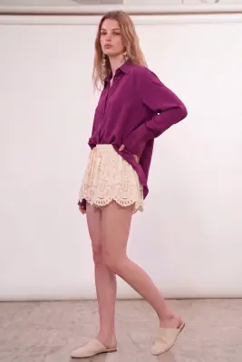 Chemise Halli Deep Purple