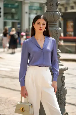 Rhea Silk Blouse